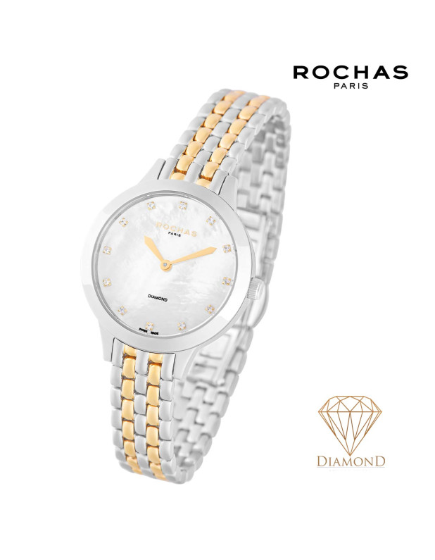 ROCHAS Ladies Diamond Watch